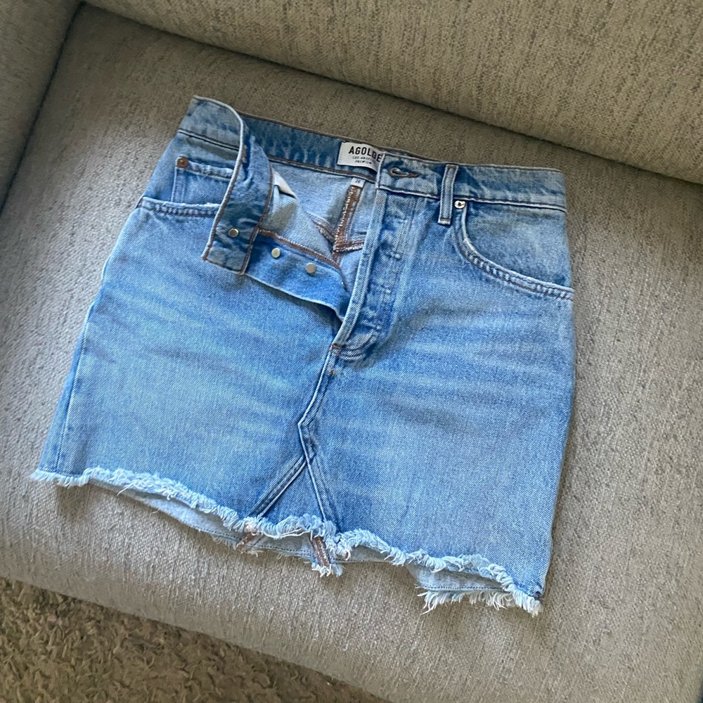 Agolde Denim Skirt